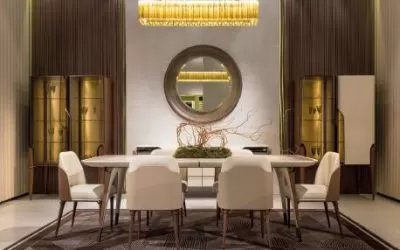 turri contemporary dining room set