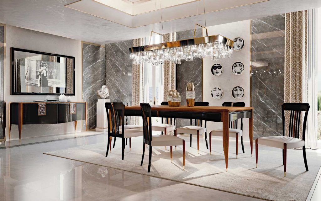 Contemporary Dining Room Furniture Milano Italian Furniture Lighting