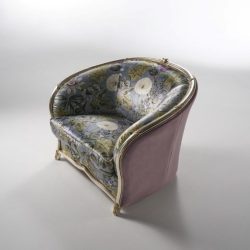 Italian Hand carved Armchair by Florence Art