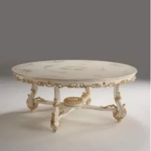 Luxury Round European Table by Florence Art