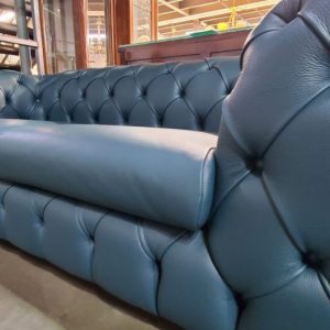 Bach leather sofa set - Cube rossi