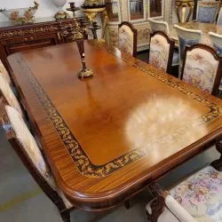 Handmade Classic Dining Table set by Art Deco