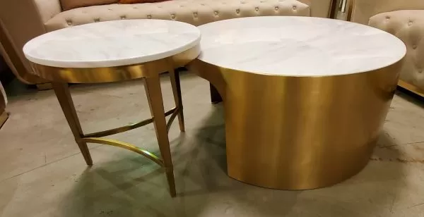 Modern Luxurious Marble top Coffee table - Zhida