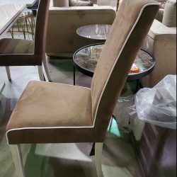 Modern hand stitched Dining Chair - Status