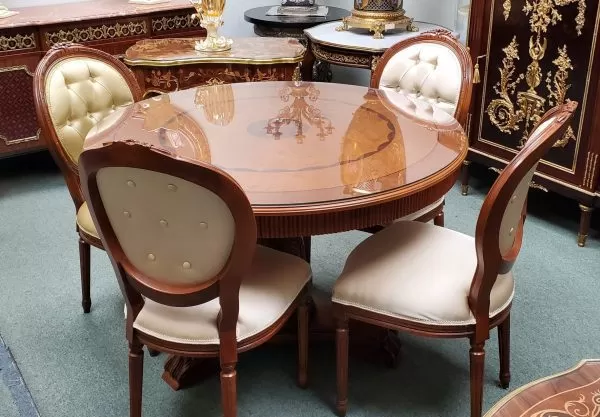 Classic Spainish Beautiful Round table set by Guerro
