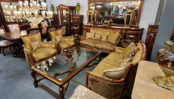 Classic Elegant European Sofa set - Gilamberti Lino