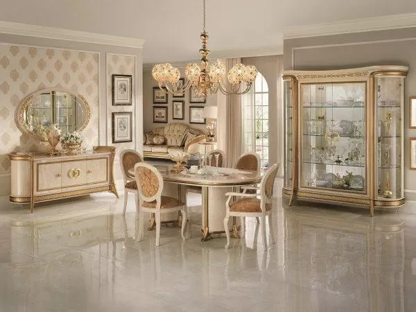 Elegant Italy Classic Dining table by Arredoclassic