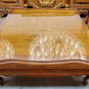 Wooden Drawer Coffee table - Art Deco