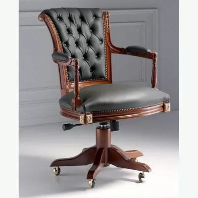 Classic Spanish Beautiful Fejomi Desk Chair 427 by Creaciones Fejomi