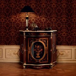 Classic Spanish Beautiful Fejomi curved commode 431 by Creaciones Fejomi