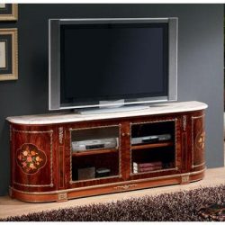 Classic Beautiful Cabinet Fejomi T.V Cabinet curved 449 by Creaciones Fejomi