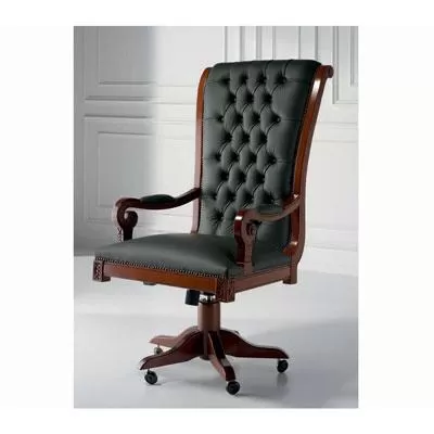 Classic Spanish Beautiful Fejomi Swivel Chair 462 by Creaciones Fejomi