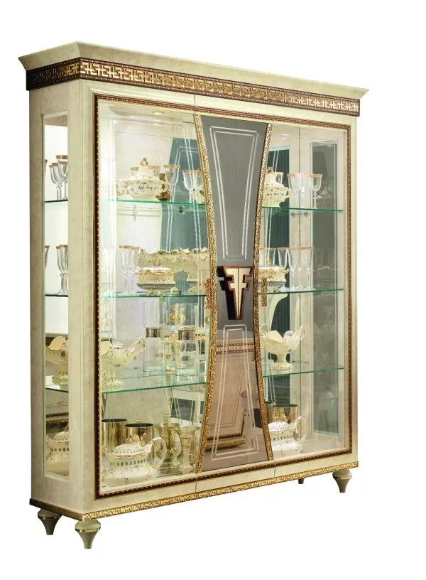 Luxury Classic Italian Arredoclassic Fantasia Door Showcase