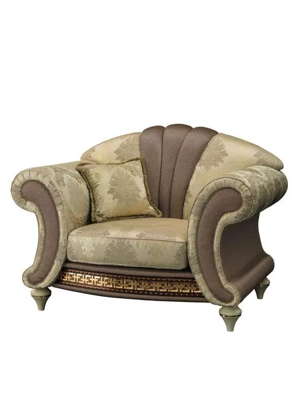 Beautiful hand carved Italian Armchair by Arredoclassic Fantasia