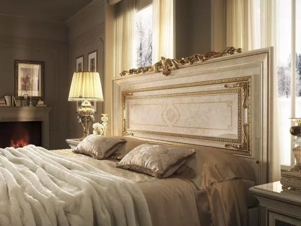 Luxury Classic Italian Arredoclassic Leonardo King Size Bed