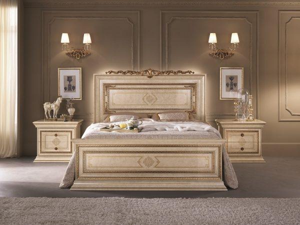 Luxury Classic Italian Arredoclassic Leonardo Queen Size Bed