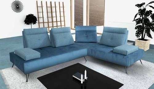 Imported handstitched Allison Sofa by Cubo Rosso