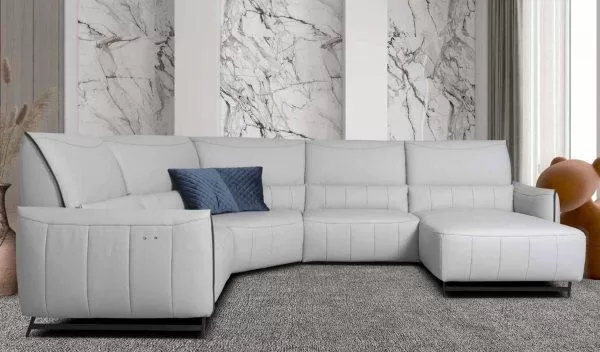 Modern Luxurious Aris Sofa by Cubo Rosso