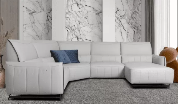 Beautiful Modern Sectional sofa by Cubo Rosso