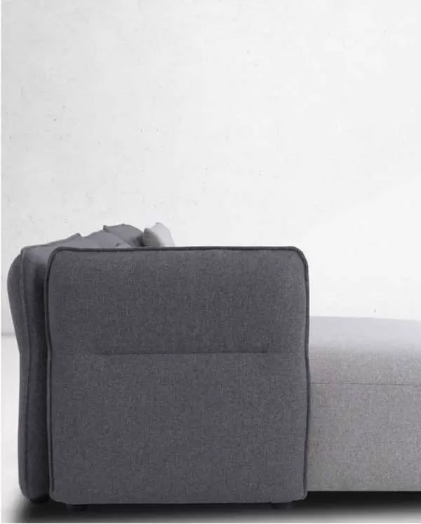 Modern Beautiful Borger Sectional Sofa-Close Up