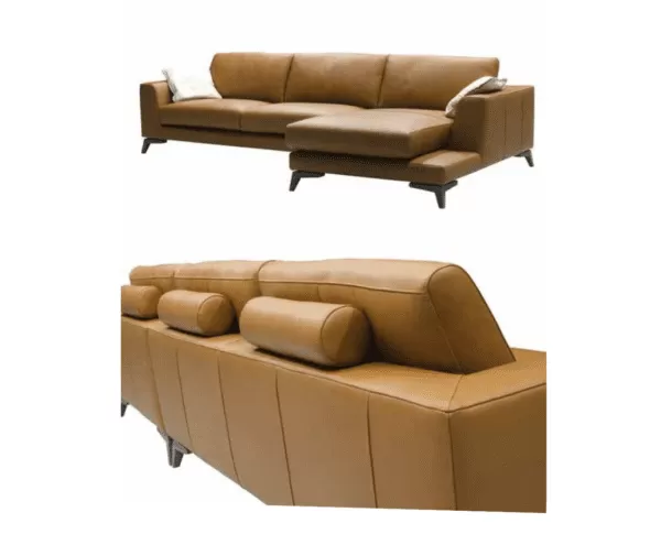 Elegant Brie Sectional Sofa Back imported from Italy