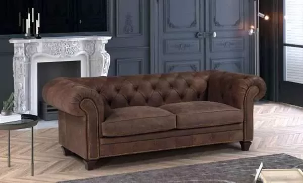 Modern Classic Buonarroti Sofa by Cubo Rosso