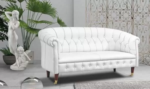 Elegant Classic Cesterino Sofa by Cubo Rosso