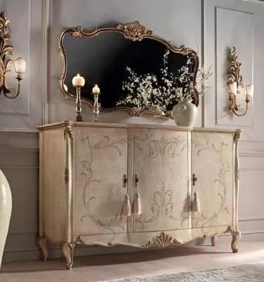 Classic Credenza and mirror by Florence Art