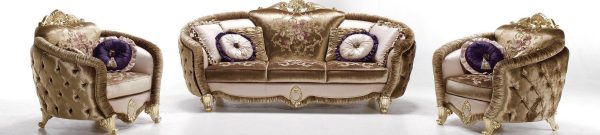 Luxurious Classic Aida sofa made in Italy