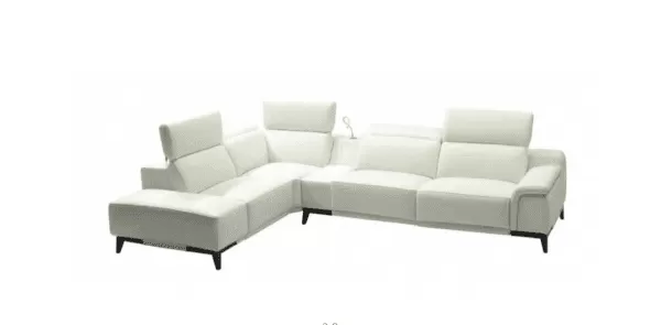 Luxury Italian Sectional Sofa by Cubo Rosso - White