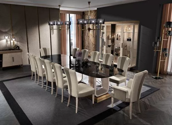 Modern Italian Diamond Dining room furniture