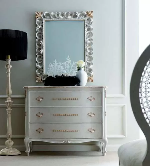Luxury Classic Dresser & mirror by Florence Art