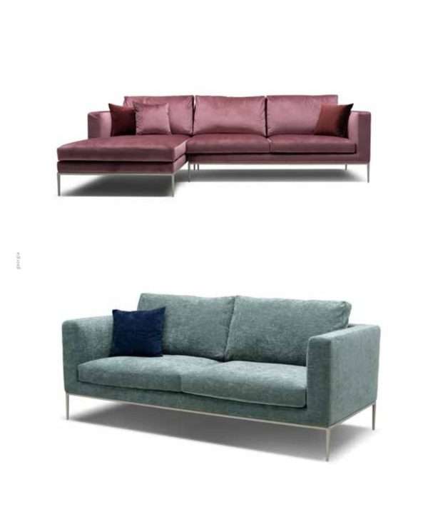 Luxurious Modern Georgia Sectional Sofa Variations by Cubo Rosso