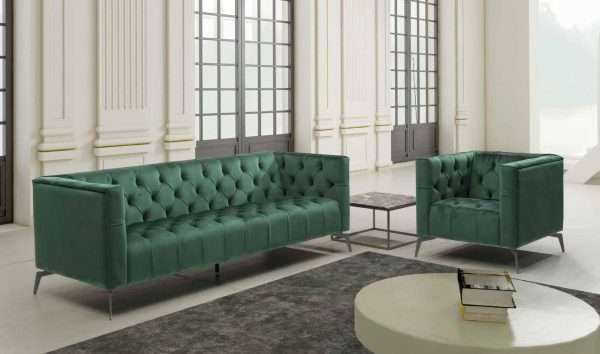 Modern Italian Gordon Sofa by Cubo Rosso