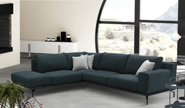 Elegant Imported Robert Sofa by Cubo Rosso