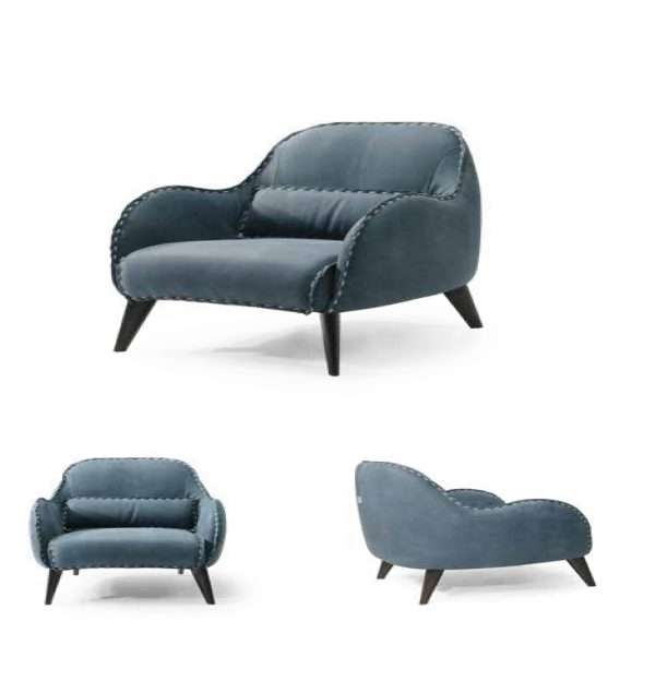 Beautiful Classic Spica Sectional Armchair by Cubo Rosso