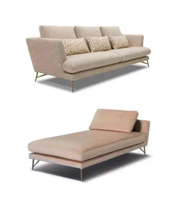 Modern Luxury Tempo Sofa by Cubo Rosso