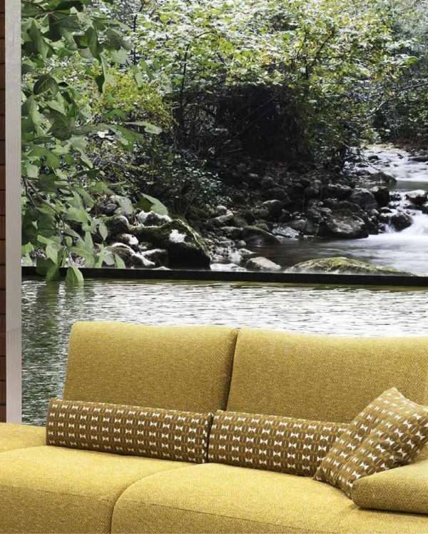 Beautiful Modern Twix Sectional Sofa-Close Up by Cubo Rosso