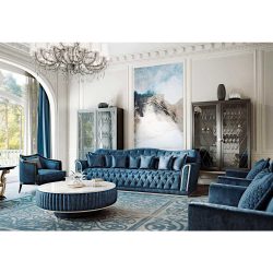 Hand stitched Italian Living Room by Keoma