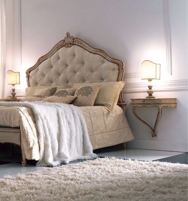 Imported Classic Hand carved bed by Florence Art