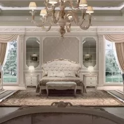 Classic Italy Bedroom Set by Florence Art.