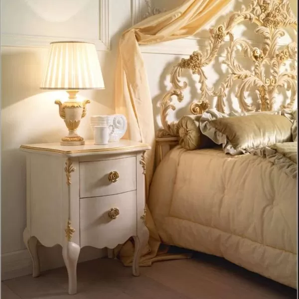 Bedside Table, Principessa Collection, by Florence Art