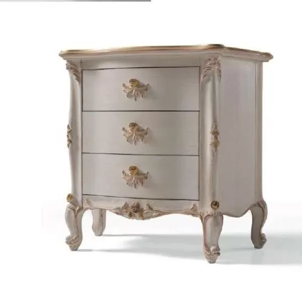 Bedside Table, Villa Rose Collection, by Florence Art