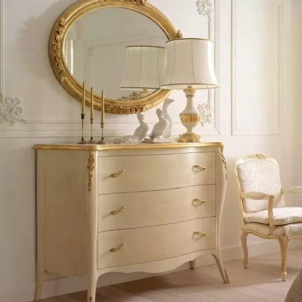 Buffet & Mirror, Luna Collection, by Florence Art