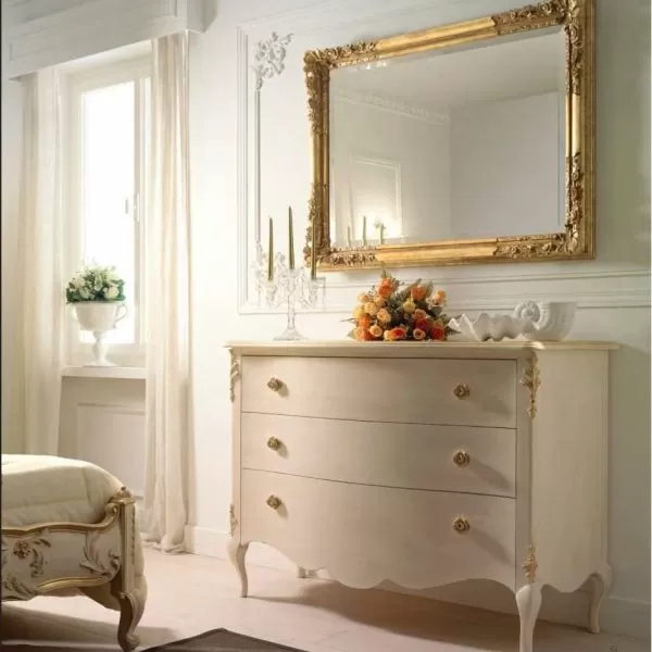 Buffet & Mirror, Principessa Collection, by Florence Art