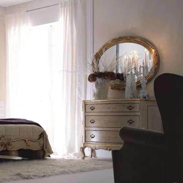 Buffet & Mirror, Silvia Collection, by Florence Art