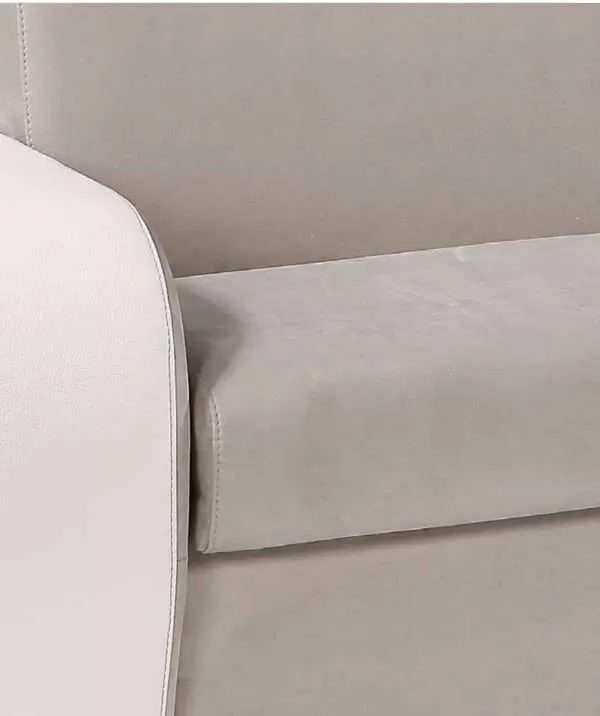 Modern Hand Stitched Topazio Sofabed-Close Up by Cubo Rosso
