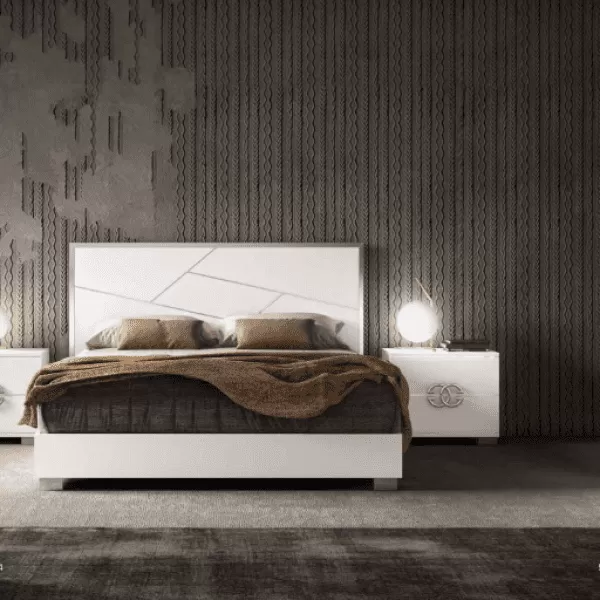 Dafne Modern Italian Bed, by Status Italian Furniture