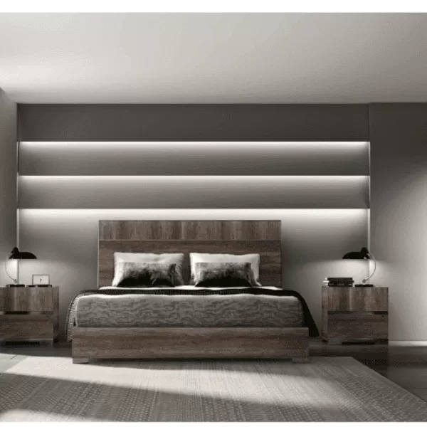 Dea Modern Italian Bed, by Status