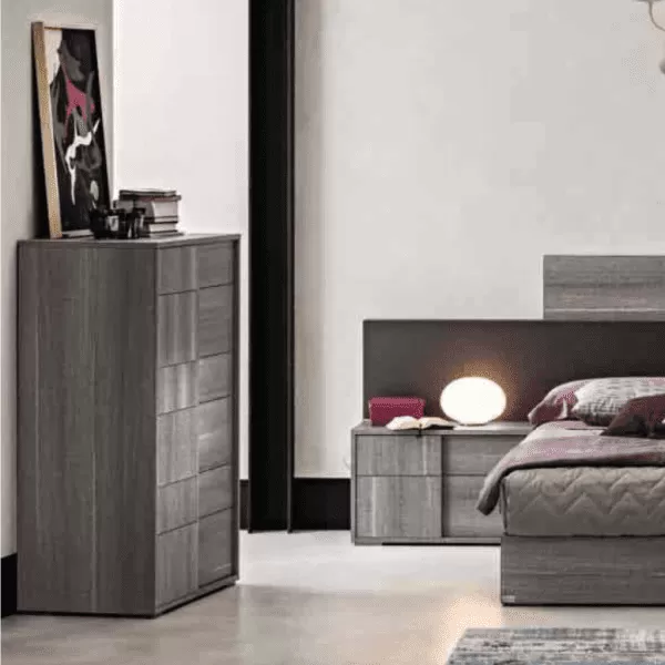 Futura Modern Italian Chester with 6 Drawers, by Status